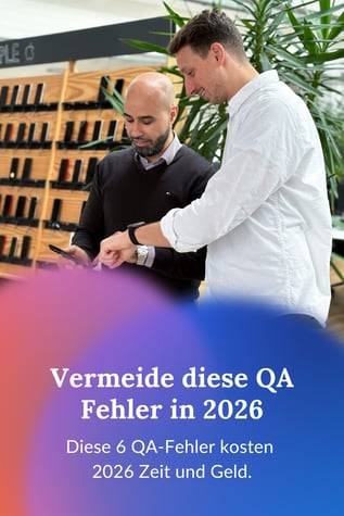 Vermeide diese QA Fehler in 2026
