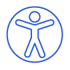 Icon, das eine Figur abbildet
