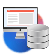Screen with a database
