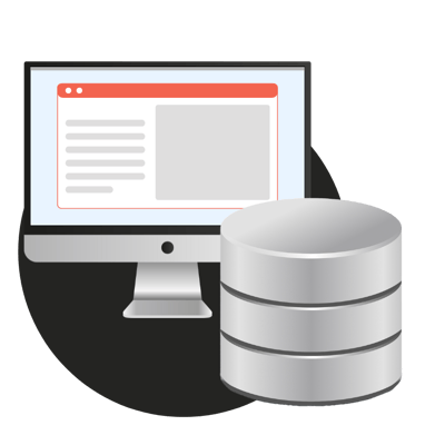 Screen and a database