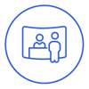 Presentation screen icon