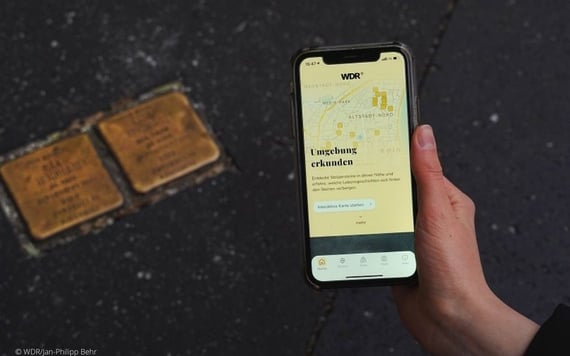 Stolpersteine WDR App