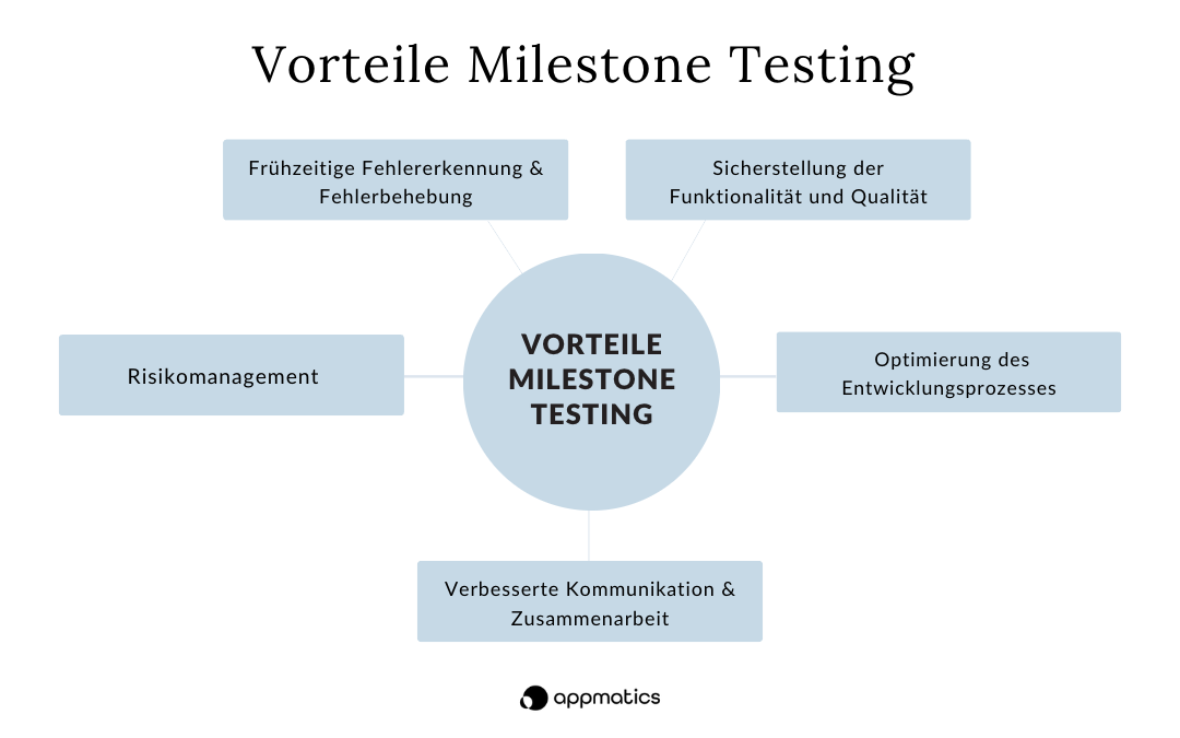 Vorteile Milestone Testing 